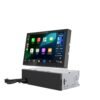 Front view of the Kenwood DAX8000S 8-inch floating HD receiver