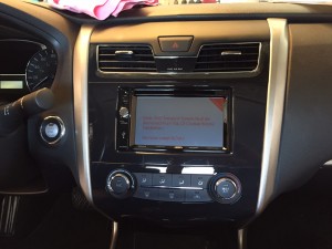 2014 nissan altima aftermarket radio